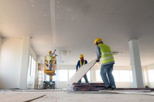 Dayton, Ohio Drywall Business Industrial Remodel, Miami Valley